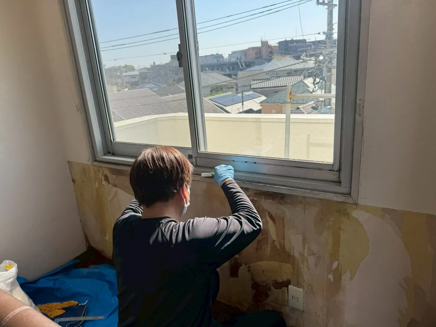 【東京都世田谷区砧】マンション|含水率検査・除カビ処理